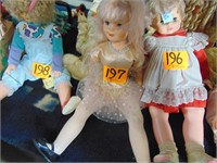 Vintage Uneeda 32" Plastic Doll
