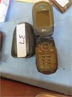 LG FLIP PHONE AND CASE