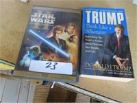 STAR WARS DVD AND TRUMP THINK LIKE A BILLIONAIRE