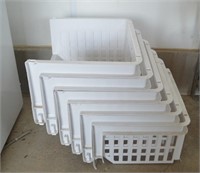 Plastic Stackable Organizer Baskets
