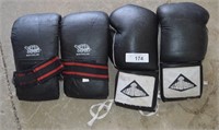 2 Sets Boxing Gloves Lot