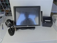 HP ap5000 Complete touch Screen Cash Register