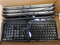 Lot of ten Microsoft Keyboards