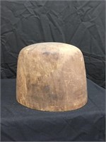 Antique Wood Hat Form
