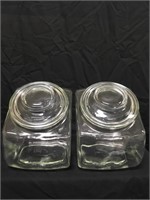 2 Store Counter Display Jars