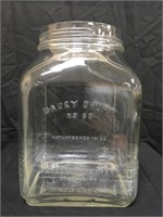 Daley Butter Churn Glass Jar