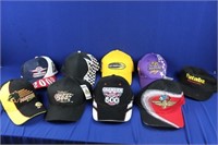 GROUP OF TEN MISC RACING RELATED HATS