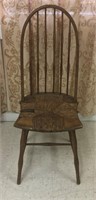 Vintage Farmhouse Rush Bottom Chair