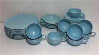 Turquoise "Pebbleford" Dishes