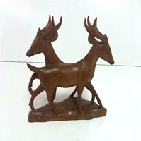 Carved Deer Figure