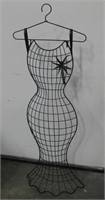 Mannequin Form Wire Scarf & Hat Hanger, 47"Hx17"W