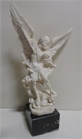 Table Ceramic Archangel Michael & Lucifer Figurine