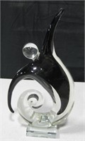 Modern Abstract Glass Figurine Sculpture