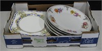 4 Square Royal Doulton & 4 German Porcelain Plates