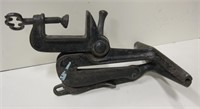 Vintage Workman's Adjustable Metal Clamps