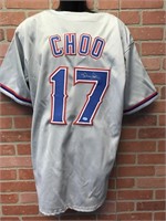 Signed Shin-Soo Choo Jersey