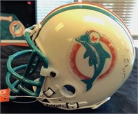 Autographed Miami Dolphiins Mini-Helmet