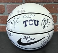 Team Signed TCU Basketball