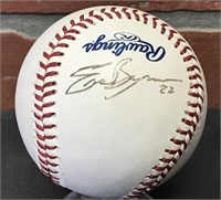 Autographed Eric Byrnes Baseball