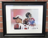 Signed and Numbered Falcons Print
