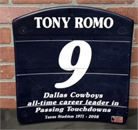 Tony Romo Texas Stadium Seat Back