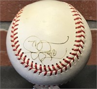Terrence Long Autographed Baseball