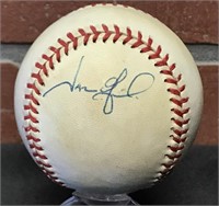 Jason Giambi Autographed Baseball