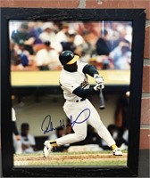 Autographed Ricky Henderson Photo
