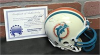 Autographed Mark Duper Mini-Helmet