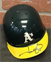 Jason Giambi Autographed Mini Helmet