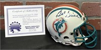 Autographed Bob Griese Mini-Helmet