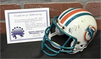 Autographed Mark Clayton Mini-Helmet