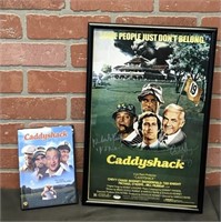 Autographed Caddyshack Movie Poster