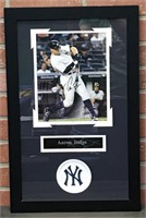 Autographed Aaron Judge Photo