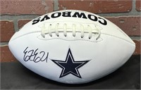 Autographed Dallas Cowboys Ezekiel Elliot