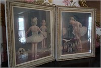 Framed Wall Art -- Ballerinas