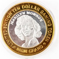 Coin Marilyn Monroe Gaming Token $10 MGM