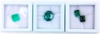 Jewelry Unmounted Green Colored Gemstones