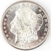 Coin 1879-S Morgan Silver Dollar Gem Prooflike