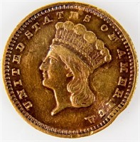 Coin 1888 United States Gold Dollar (Damaged)