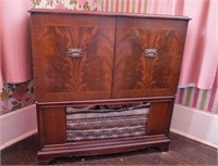 Vintage Console Cabinet