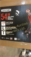 54” steel frame acrylic backboard (basketball)