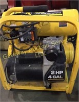 2 hp 4 gallon air compressor
