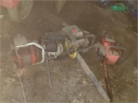 LOT OF CHAINSAWS, NUMEROUS BRANDS FOR PARTS
