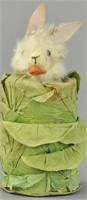 RABBIT IN CABBAGE CANDY CONTAINER