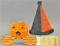 GROUP OF HALLOWEEN SALES STIMULATORS FROM 1936 DIS