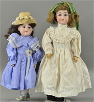 LOT OF TWO GERMAN CHILD DOLLS