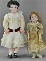 LOT OF TWO GERMAN DOLLS