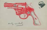 ANDY WARHOL American 1928-1987 Crayon Gun