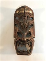 DETAILED SMALL TRIBAL MASK 6 x 3"